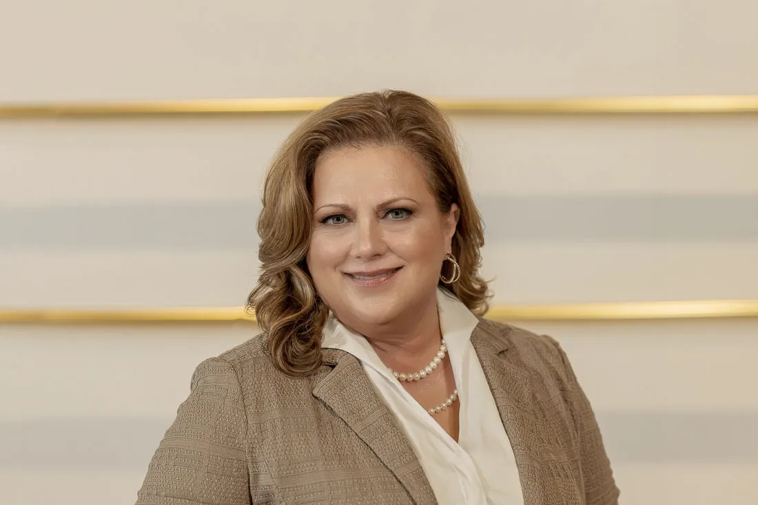 Professional business headshot photography with studio lighting